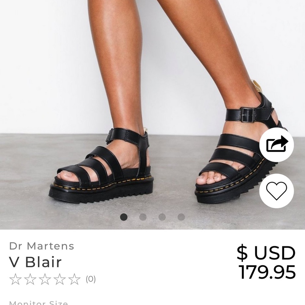DR MARTEN PLATFORM SANDALS